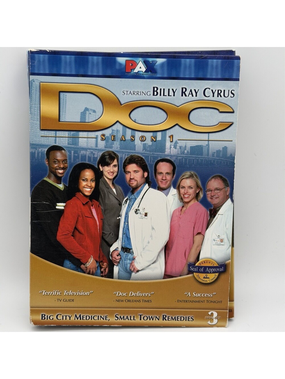 Doc Season 1 DVD 3-Disc Set Billy Ray Cyrus PAX TV Series Rare OOP 2003